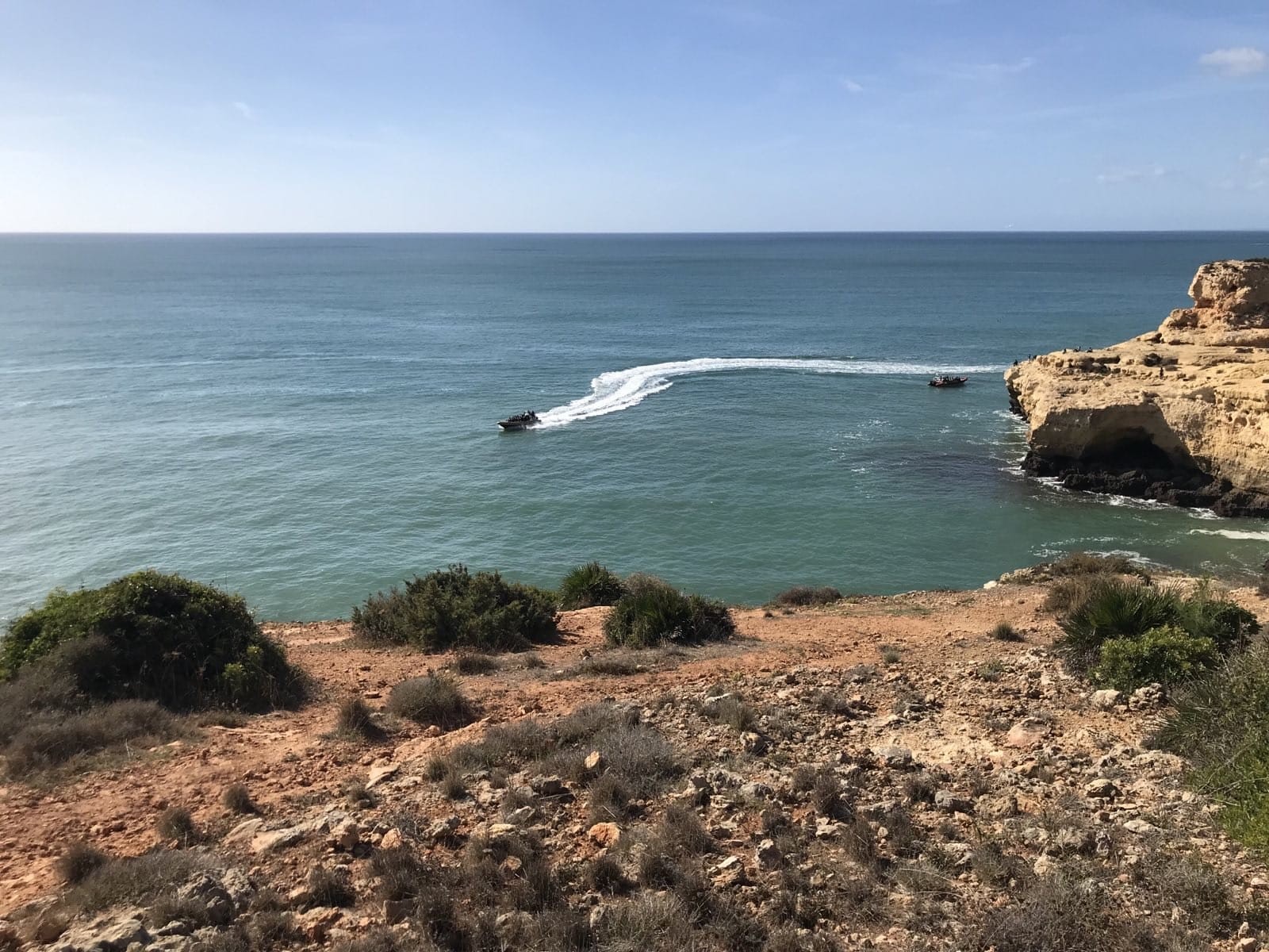 Seven Hanging Valleys coastal hike near Carvoeiro